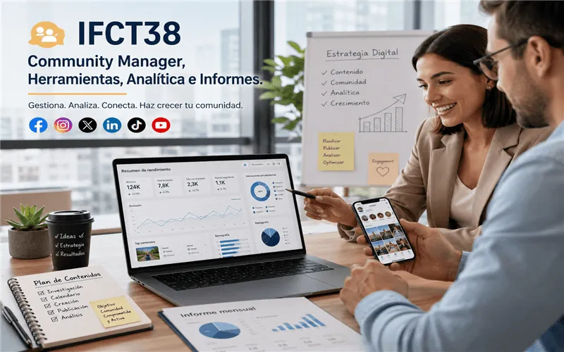 COMMUNITY MANAGER, HERRAMIENTAS, ANALÍTICA E INFORMES
